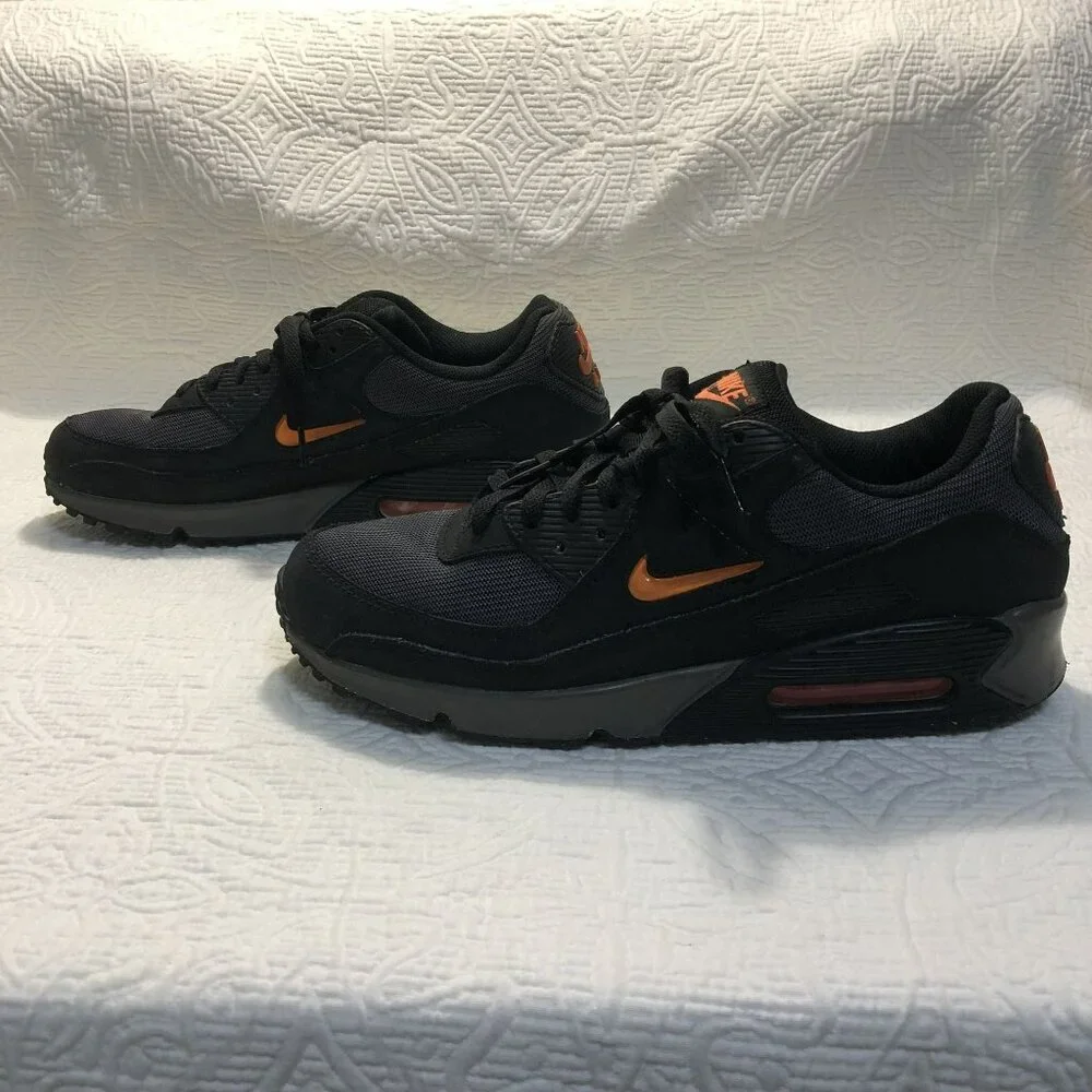 Nike Air Max 90 Jewelry Mens Sneakers Black Size 10.5
